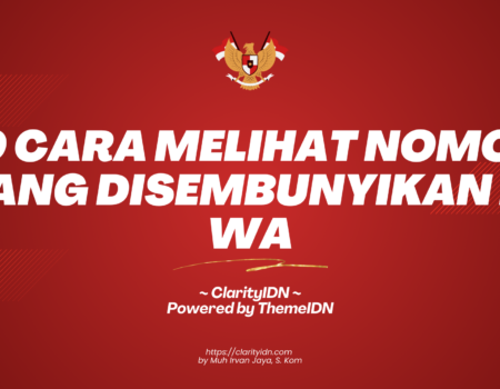 10 Cara Melihat Nomor yang Disembunyikan di WA