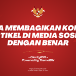 Cara Membagikan Konten Artikel di Media Sosial dengan Benar