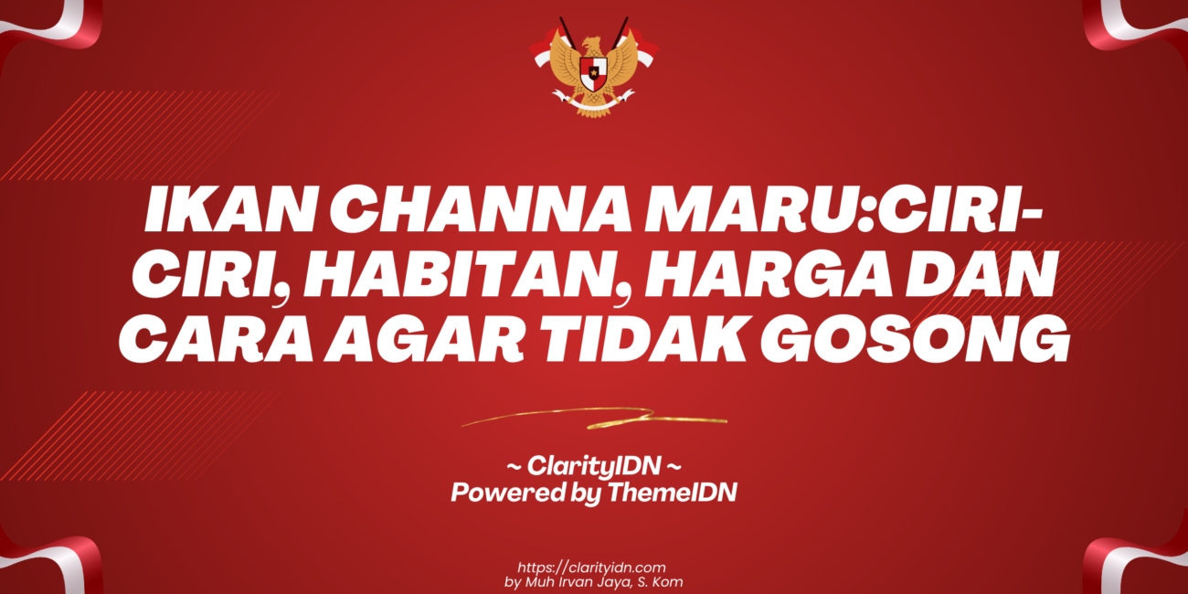 Ikan Channa Maru: Ciri-ciri, Habitan, Harga dan Cara Agar Tidak Gosong