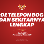 Kode Telepon Bogor dan Sekitarnya Lengkap