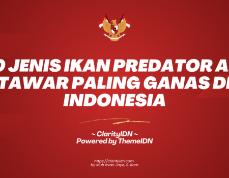 20 Jenis Ikan Predator Air Tawar Paling Ganas di Indonesia