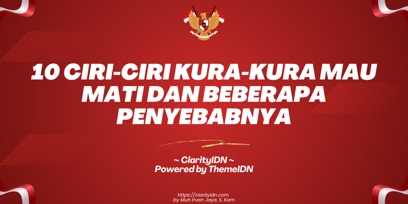 10 Ciri-Ciri Kura-Kura Mau Mati dan Beberapa Penyebabnya